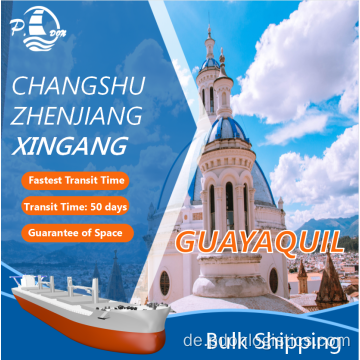 Bulkschifffahrt von Xingang nach Guayaquil